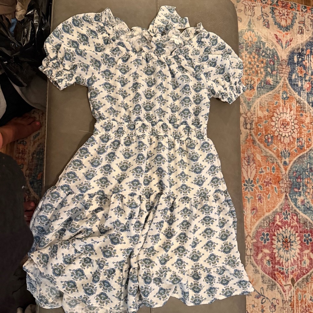 Floral Ruffle Dress